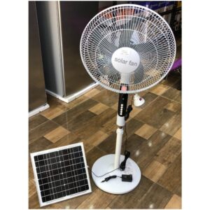 Abanico Solar Recargable de 18