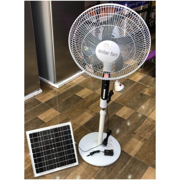 Abanico Solar Recargable de 18