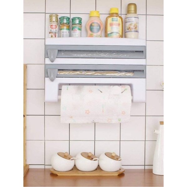 Dispensador de Papel de Cocina 4 en 1