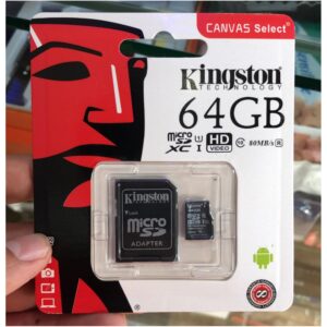 Memoria Kingston MicroSD 64GB HDvideo