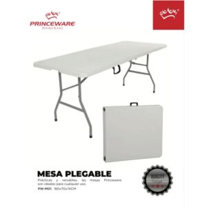 Mesa Plegable Princeware Blanca Princeware