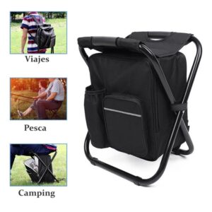 Mochila Con Silla y Nevera Térmica Integrada 11