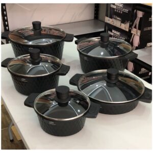 Princeware Juego de Ollas de Cocina de 10 pcs